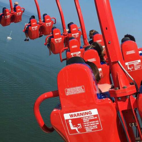 Flying High at Cedar Point: Participant Goes to Amusement Park for First Time