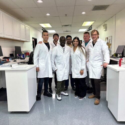 Diagnostic science lab benefits from having international trainee’s skills/perspective