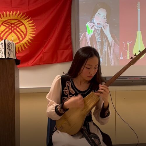 Traditional Kyrgyzstan Music and Dance during IEW 2022