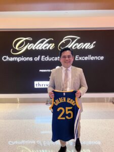Greenheart Teacher Honored as One of the Golden Icons in Education and Excellence by Generation Thrive of the Golden State Warriors Foundation!