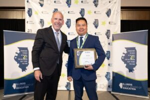 Greenheart Teacher is Awarded the “Award of Excellence” in the “Those Who Excel” Highest Honor, Conferred by ISBE in Recognition of Outstanding Educators